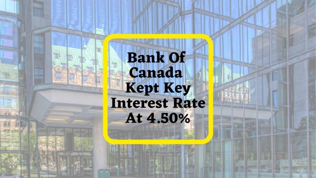 Bank of Canada Kept Key Interest Rate
