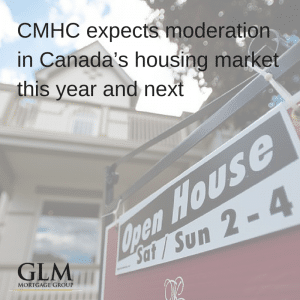 CMHC expects moderation in Canada’s housing market this year and next
