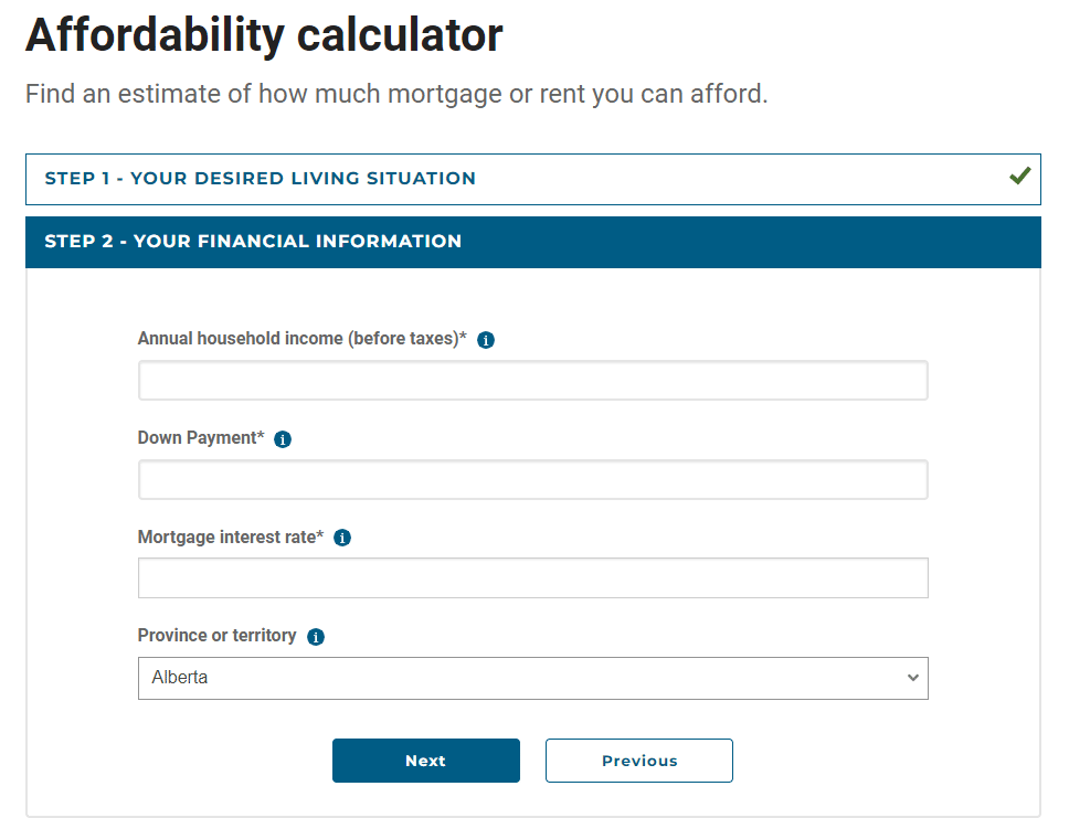 How to use an Affordability Calculator