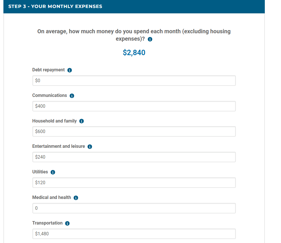 How to use an Affordability Calculator